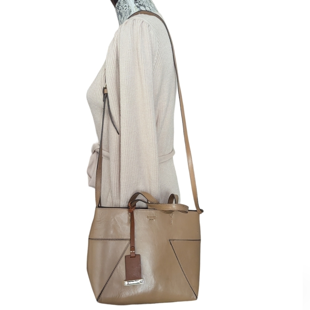Schutz Mini Leather Tote